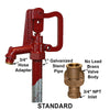 Merrill MFG CNL7501 No Lead Frost Proof C-1000 Series Yard Hydrant, 3/4 Pipe Connection, 1 ft. bury,  with Galvanized Steel Stand Pipe