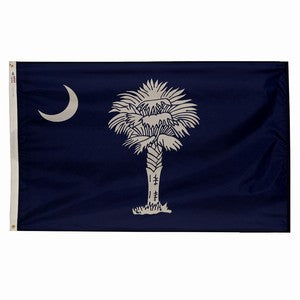 Valley Forge Perma-Nyl South Carolina Flag
