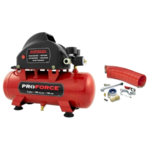 Pro-Force 2-Gallon Oil Free Air Compressor with Kit, 100 psi