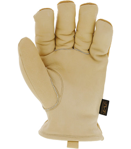 Mechanix Wear Winter Work Gloves Leather Insulated Driver Medium, Brown